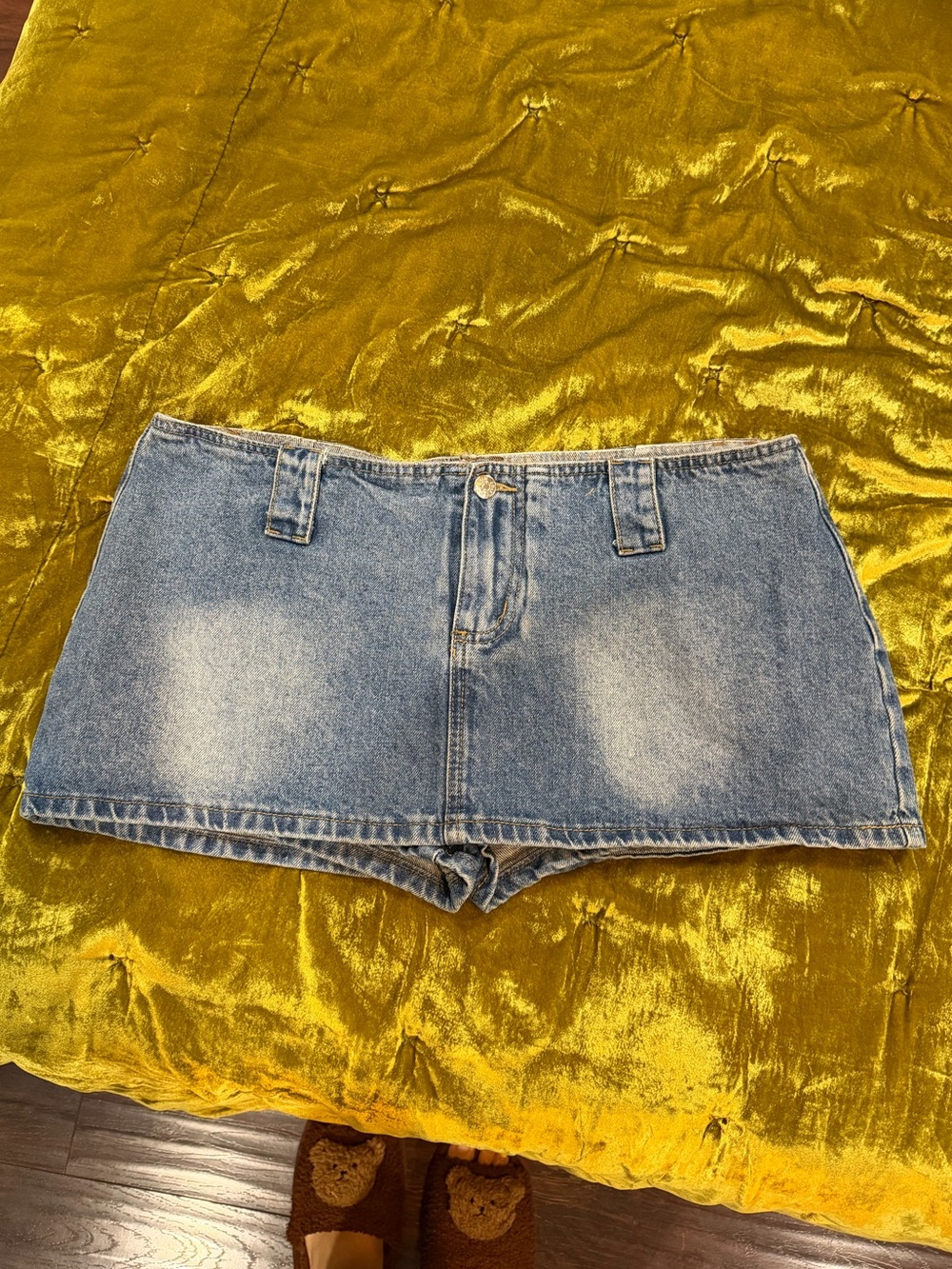 Edikted low rise mini skirt